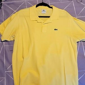 Lacoste polo size 6